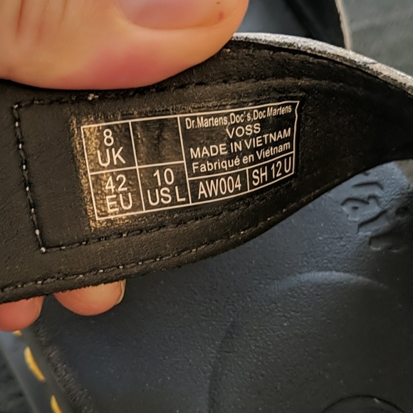 Dr.Martens Voss Grey leather sandal - Picture 3 of 5